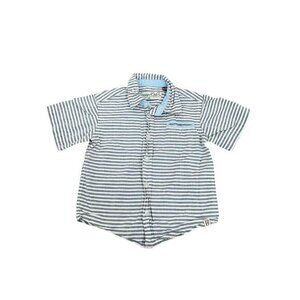Stripes Button Up Polo